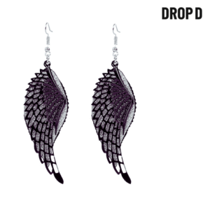 Black Frosted Earrings Holiday Sale!!