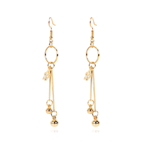 Diamond-shaped Five-pointed Star Tassel Geometric Round Alloy Earrings Holiday Sale!!